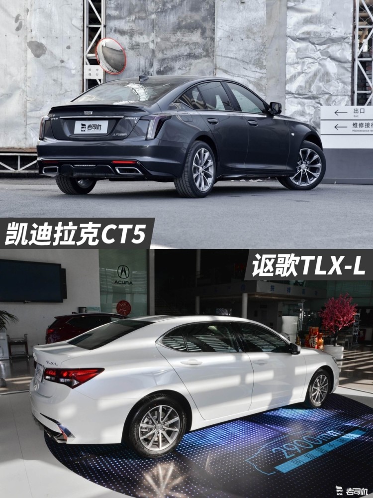 谁才是最有"腔调"的中型车 凯迪拉克ct5 vs 讴歌tlx-l