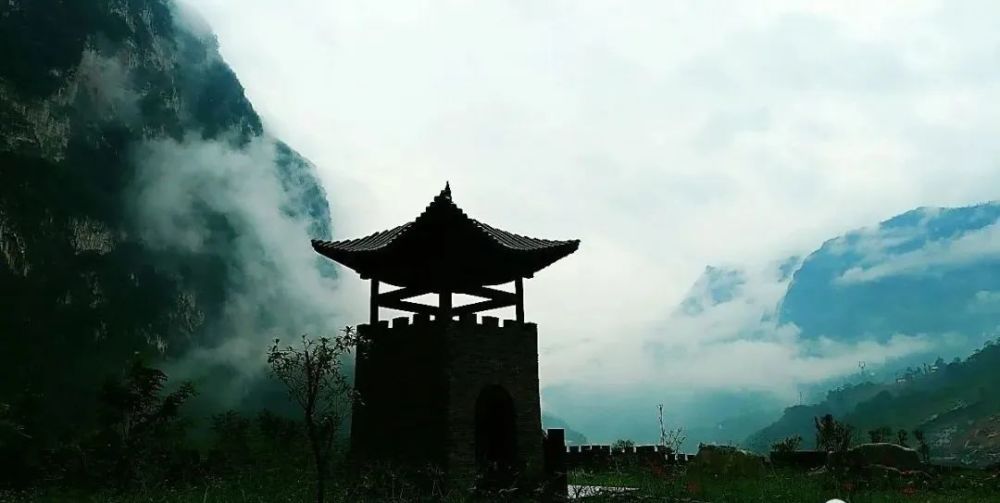 航拍盐津之走进千年古镇豆沙关