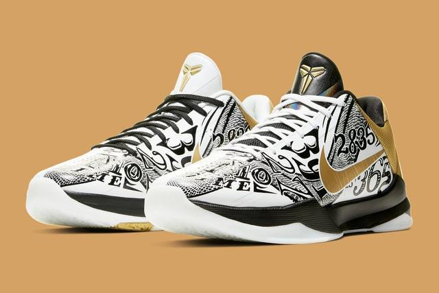 经典紫金与黑曼巴手写签名kobe 5"湖人配色"开卖时间曝光