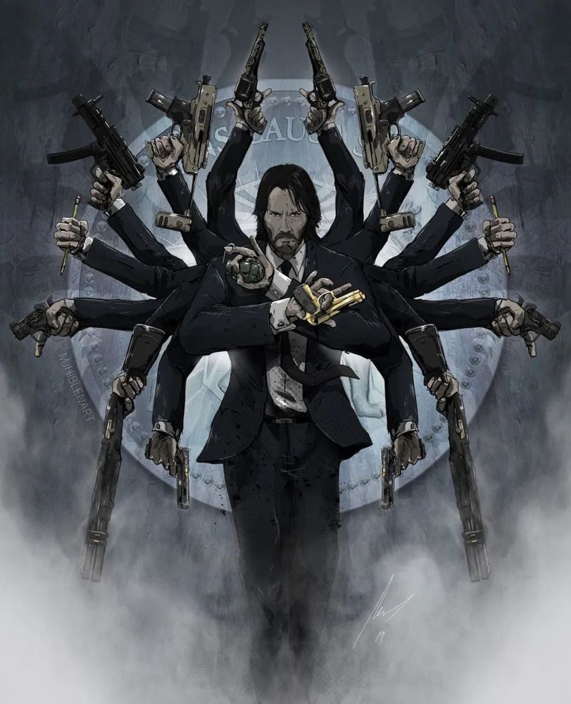 john wick,奇异博士,极速追杀,基努·里维斯,rick and morty,黑客帝国