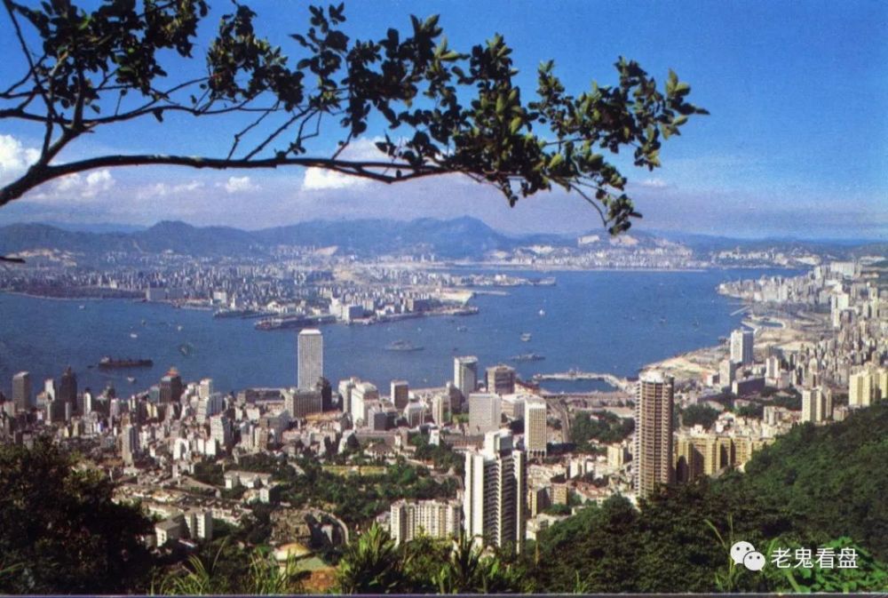 香港40年前的老照片,1980年开始的经济高速增长