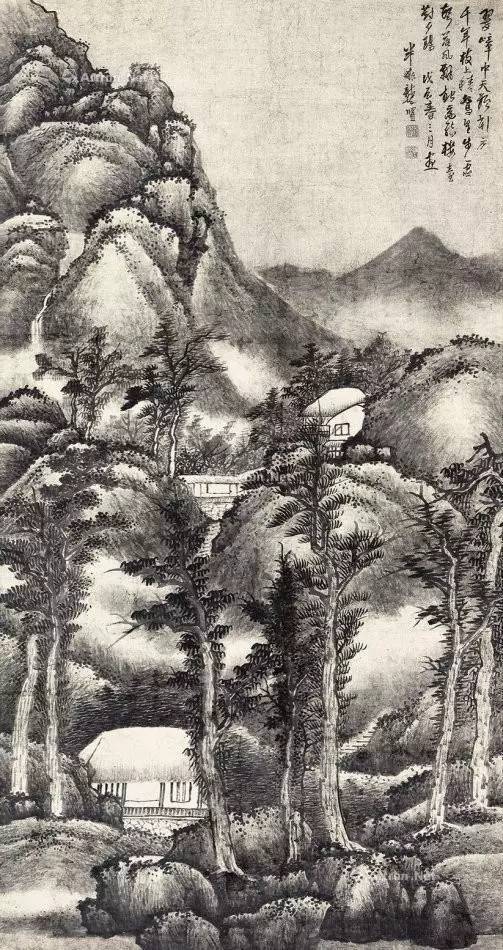 龚贤,龚贤积,山水画,水墨