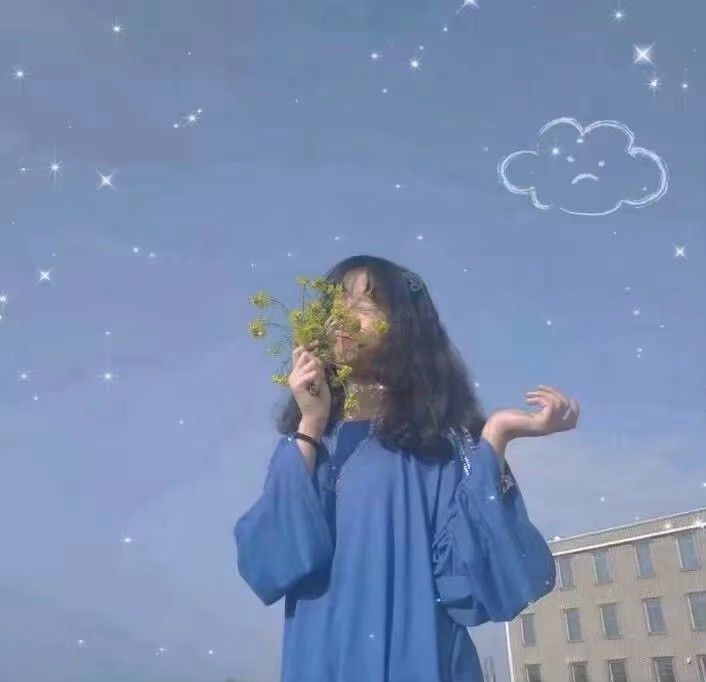 《女生头像》小仙女头像,就算星星碎掉了,溢出来的光也很好看