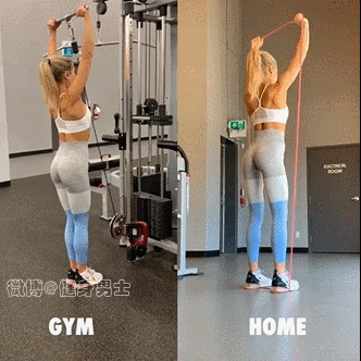 五个替代健身房器械的家用动作!