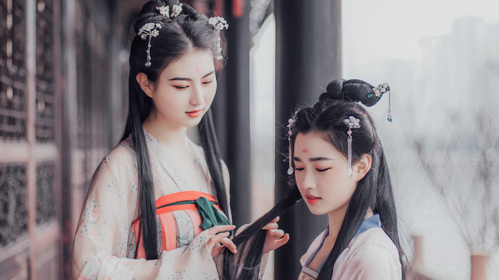 古装4k美女手机电脑壁纸.一个字美