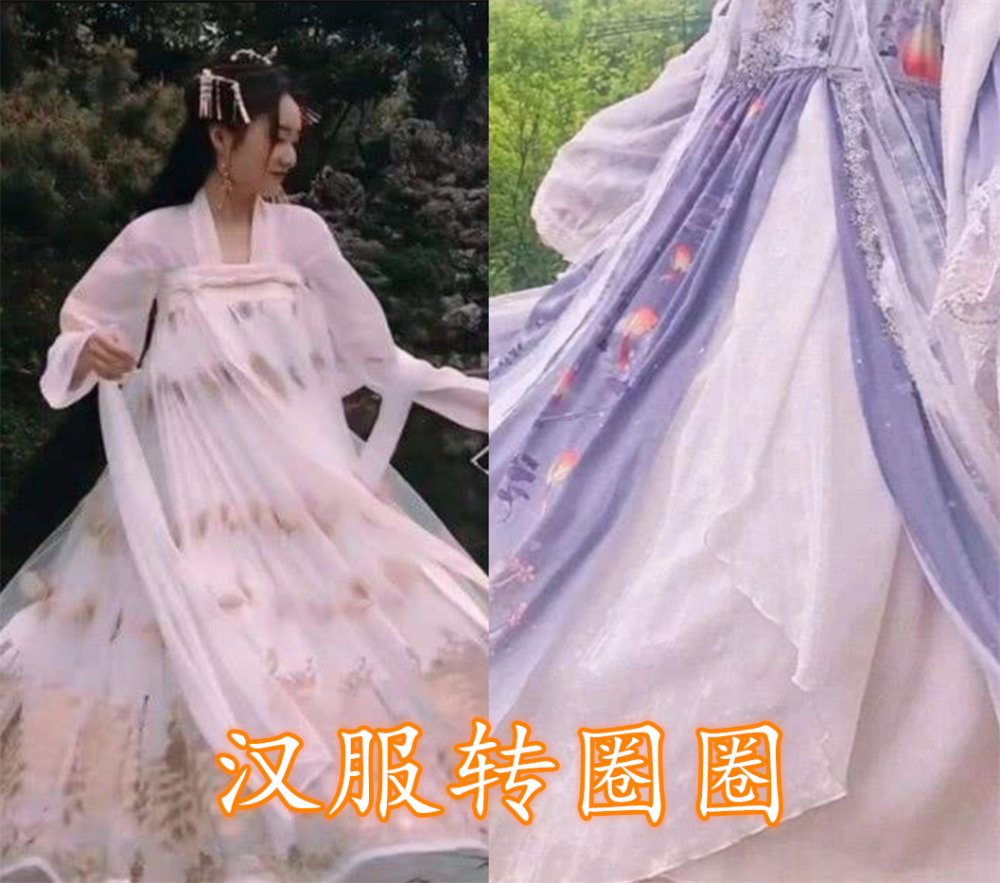 洛丽塔转圈圈,汉服转圈圈,jk转圈圈,看到仙女裙:你们都让让