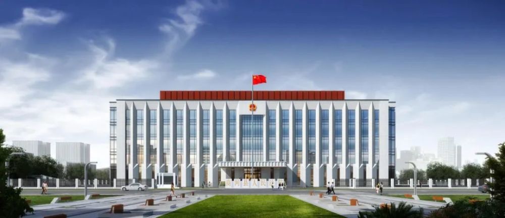 商河县人民法院举行审判法庭项目奠基仪式