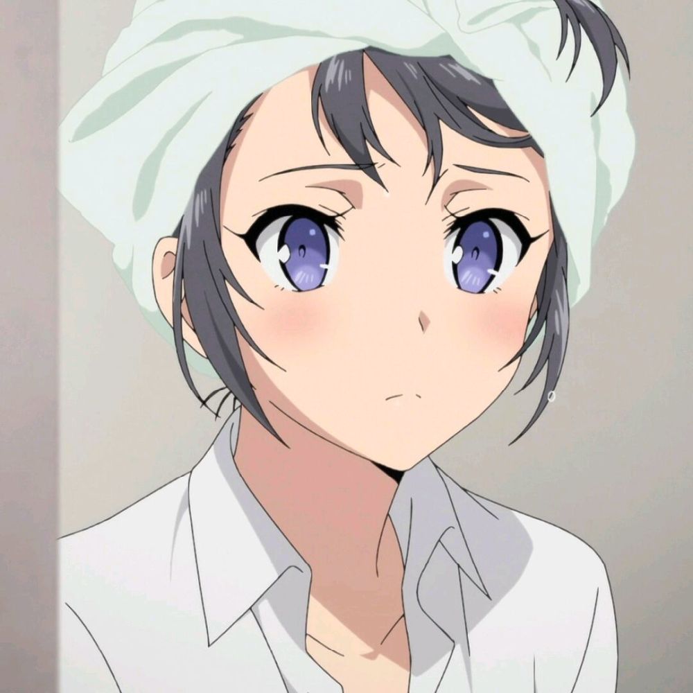 动漫女生头像 你也喜欢麻衣学姐吗