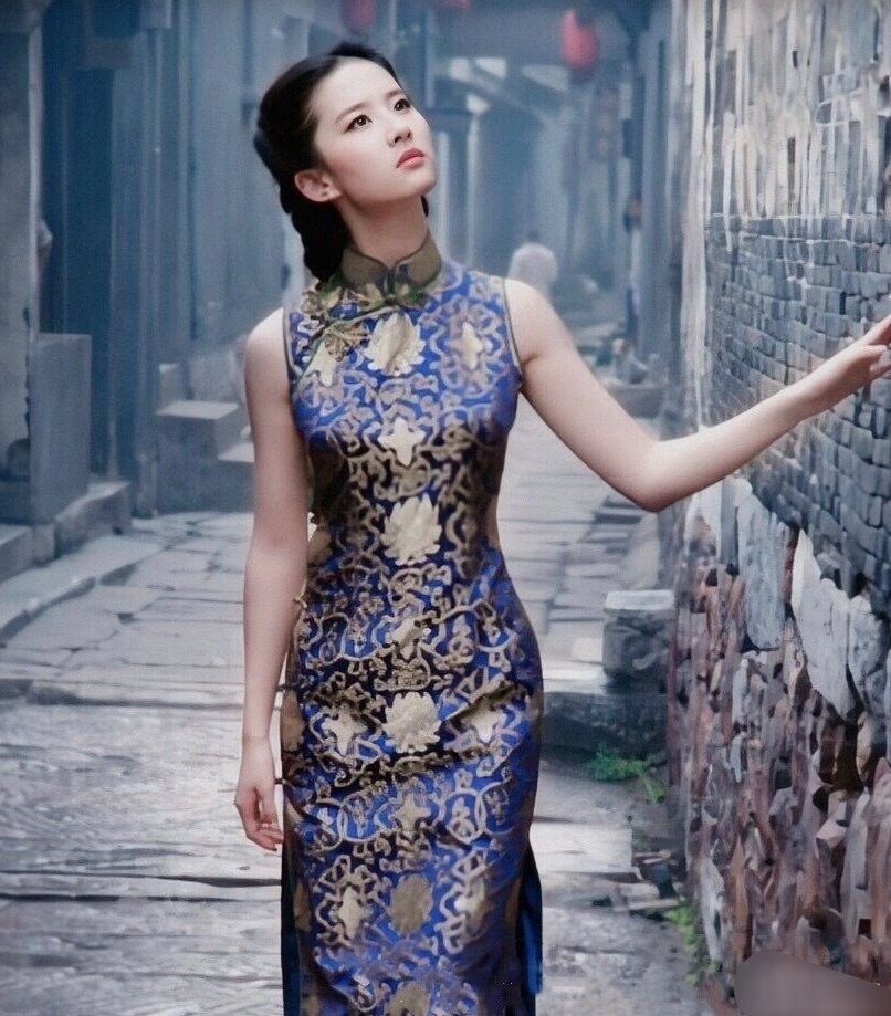 旗袍,美女明星,明星日常,时尚娱乐,娱乐资讯