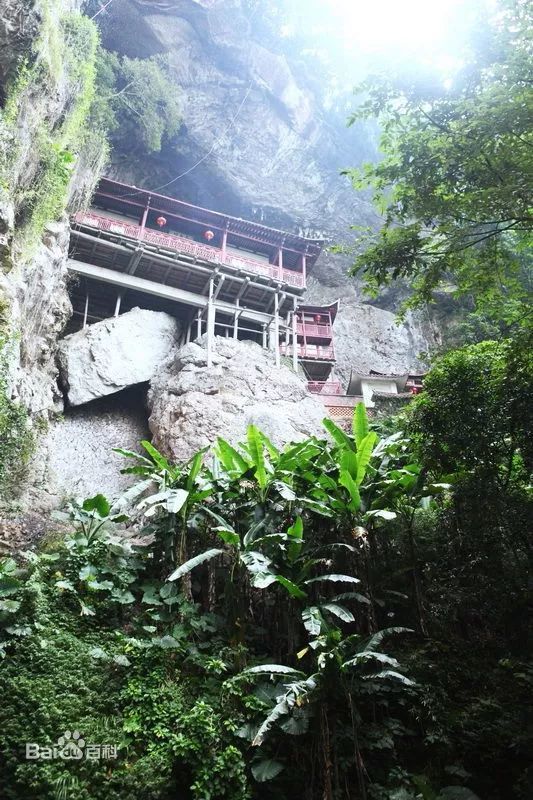 永泰县葛岭镇:方广岩寺饱经沧桑,天门奇山巨石如门