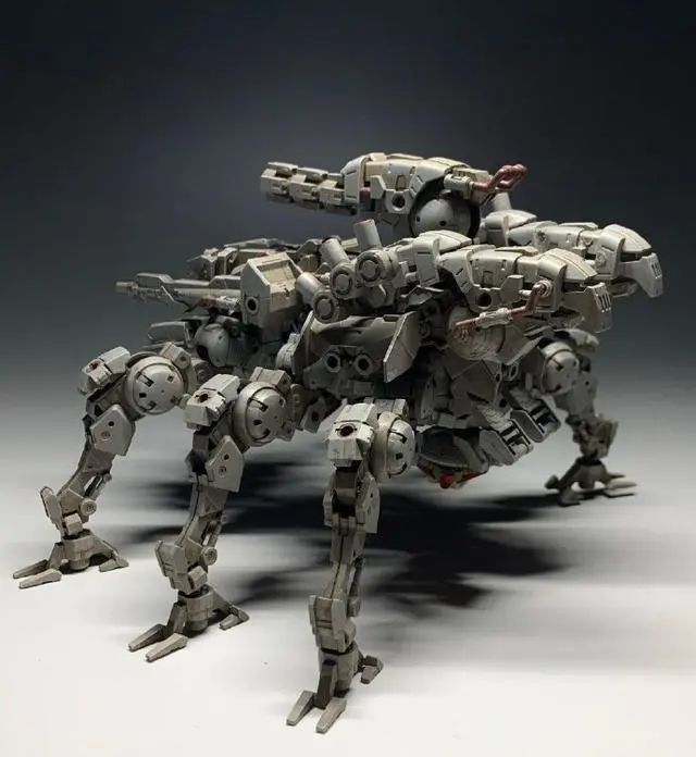 模玩控:30mm系列机甲改造陆战型exm