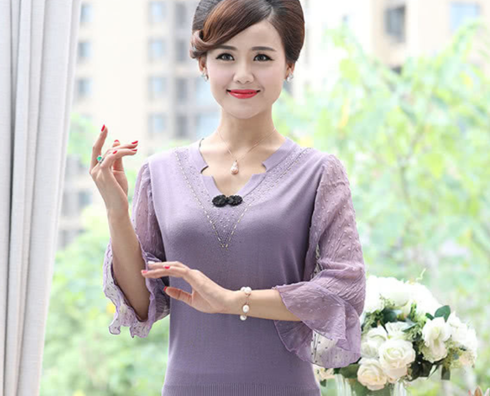 还记得淘宝中老年装的女模特吗,卸了妆之后,网友:确定