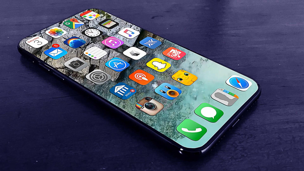 iphone12pro概念图:四曲面无边框水滴屏 价格或高不可