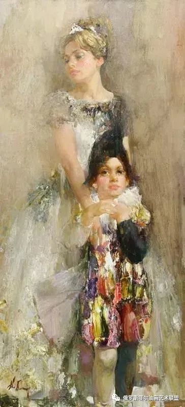 最有天赋的俄罗斯画家尼古拉·布洛欣女性人物油画作品欣赏
