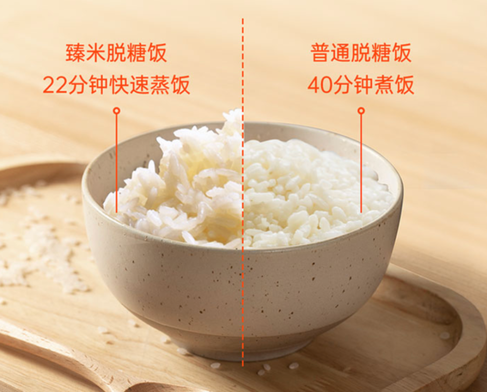 小米众筹破1000万的脱糖饭煲,一键煮出脱糖饭,降"糖"44%!