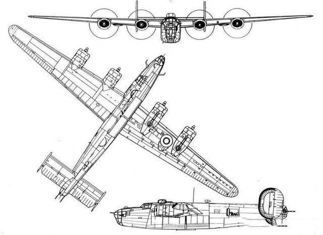 最成功的杰作,二战中美国产量最大的重型轰炸机,b-24"