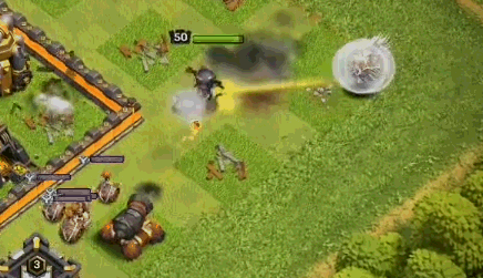 部落冲突:什么是超级守军?城堡召请援兵,5秒就能给你速拆大本营