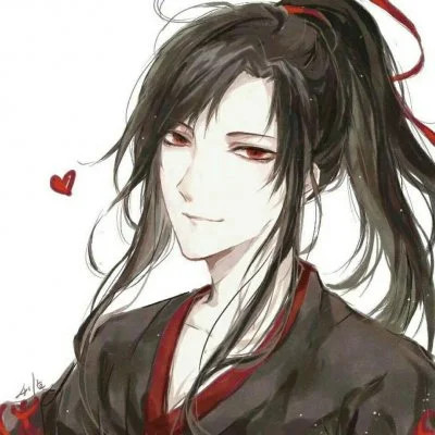 魔道祖师忘羡情侣头像:只羡忘羡不羡仙,说是天天就天天