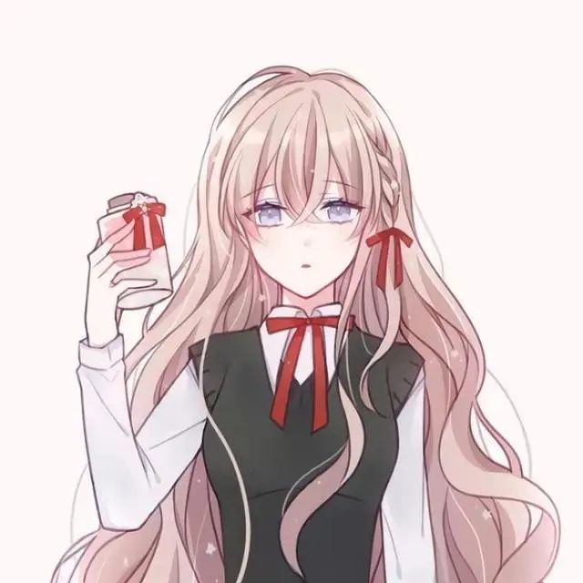 清甜可爱女生闺蜜动漫头像,二次元唯美女生头像