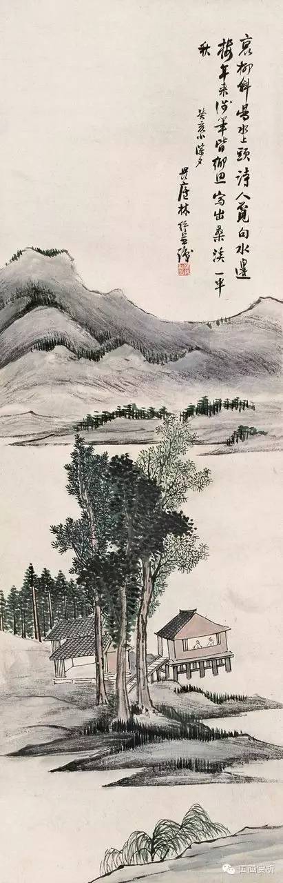 译,画两栖名家——林纾山水作品30幅