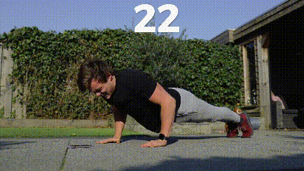 挑战30秒俯卧撑世界纪录?宽腿,宽臂造成运动轨迹缩小