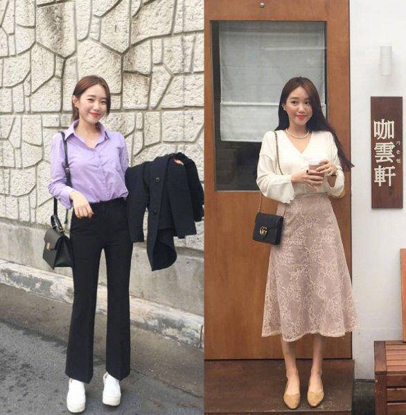 女生155配175男图片,155跟178站在一起图片 155穿出175的既视感,值得小个子女生借鉴