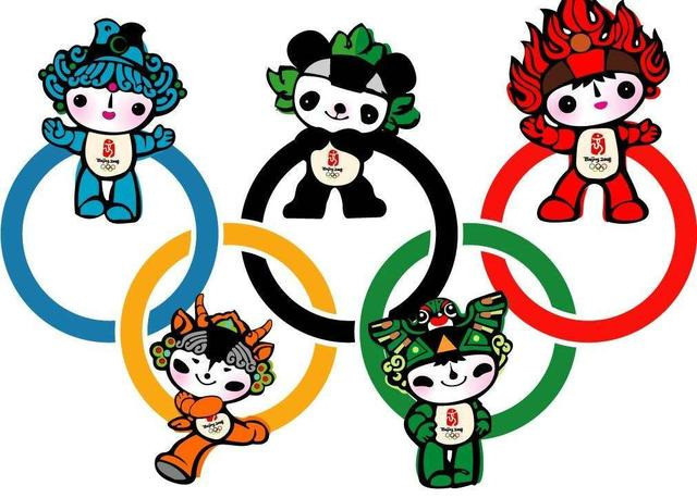 上面网友所说的福娃是2008年北京奥运会的吉祥物"贝贝,晶晶,欢欢,迎迎