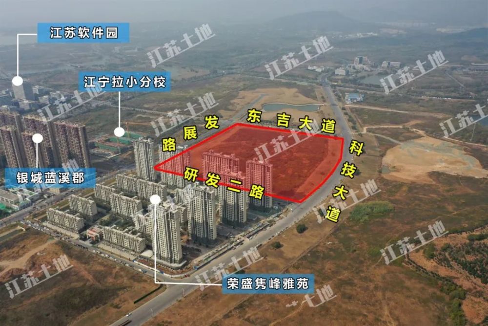 江宁地铁口新增2块纯宅地,区域二手房成交价超2.5万/㎡!