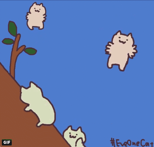 岛国有个推主,脑洞奇大无比,把猫画成魔性又沙雕的画风