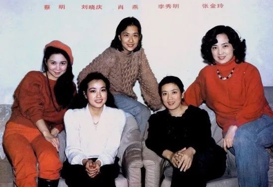 年轻时的蔡明好漂亮