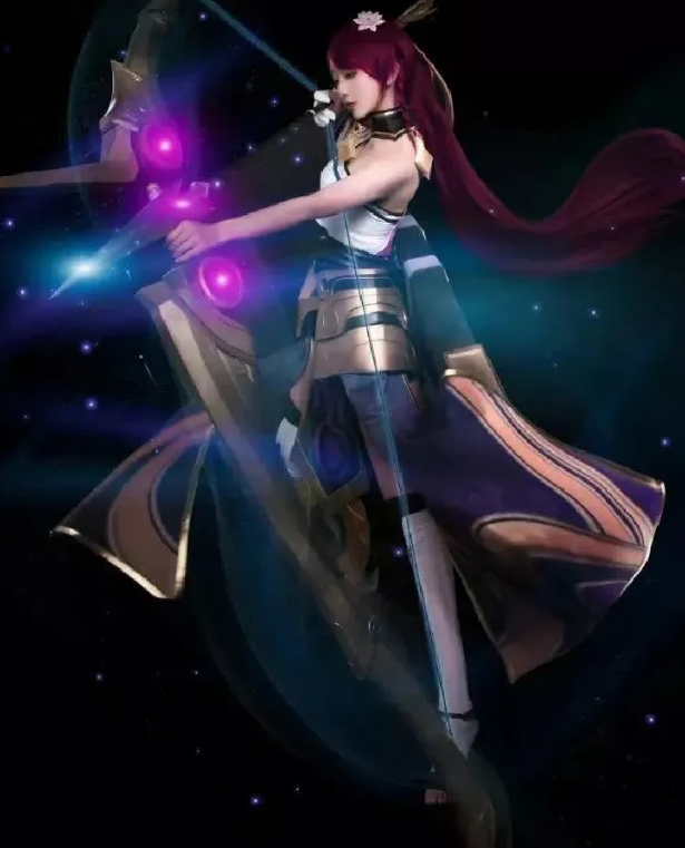cosplay,王者荣耀&伽罗,王者荣耀