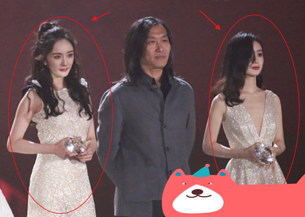 赵丽颖杨幂"同框"比美,谁注意王一博肖战的眼神?男人都懂!