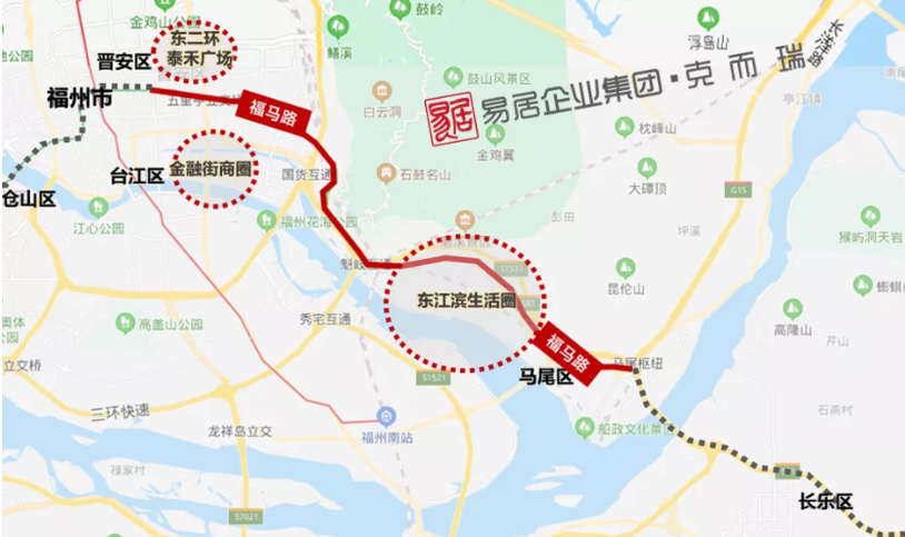 福州,三江口,马尾区,易居企业集团,东江湾