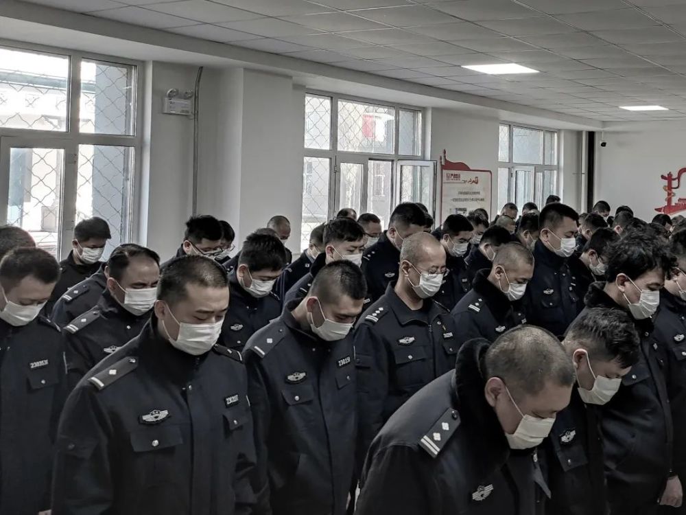 哈尔滨监狱深切哀悼抗击新冠肺炎疫情斗争牺牲烈士和逝世同胞