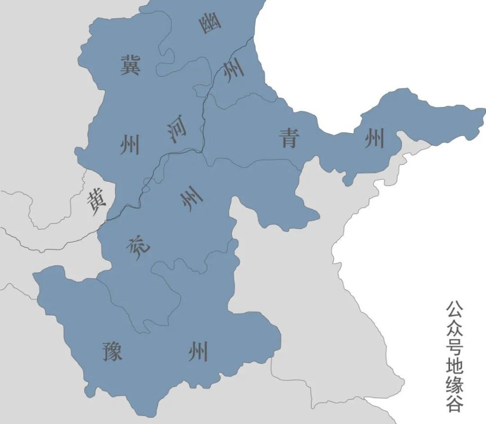 河南,河北,黄河,河北道,山东,唐朝