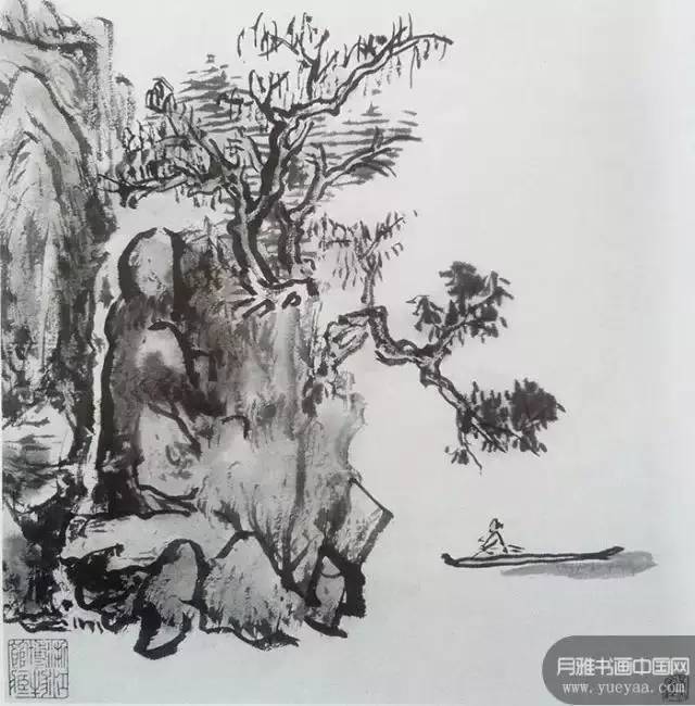 《黄宾虹课徒稿》——看的懂笔法的很少!