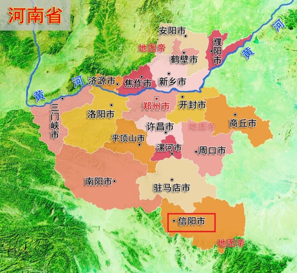 为什么信阳属于河南,而不划给湖北省?