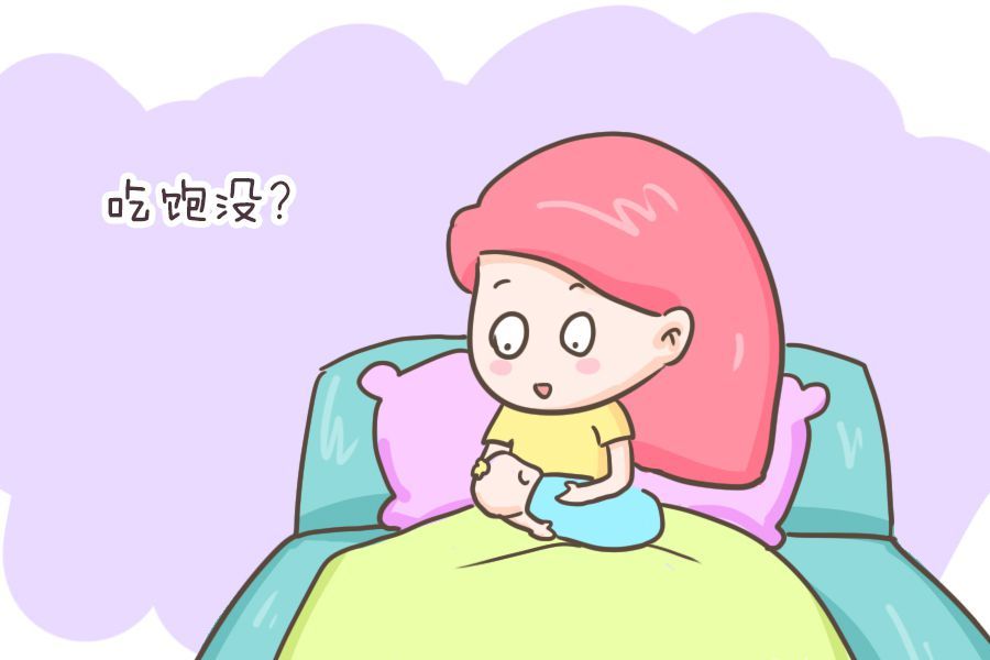 宝宝吃饱了大都会出现这几个动作,对照看看,父母看懂了多少个?