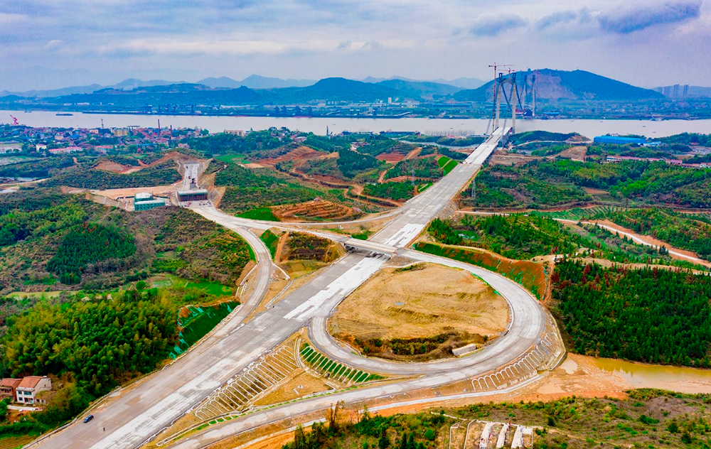 长江大桥,黄石市,高速连接线,阳新县,高速公路,武穴市