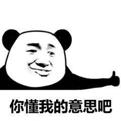 暗示表情包:你懂我的意思吧!