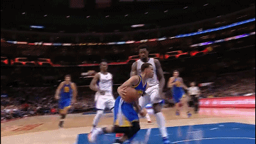 保罗,库里,晃倒,nba