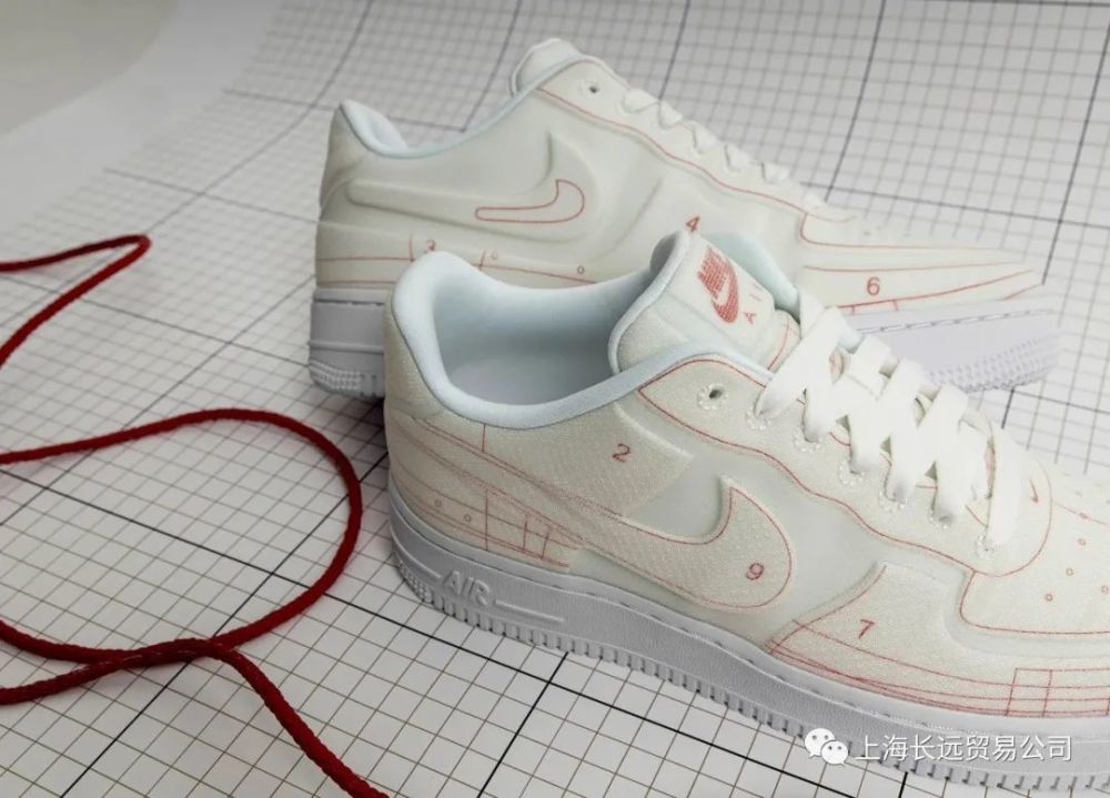 手工图纸af1空军一号nike wmns