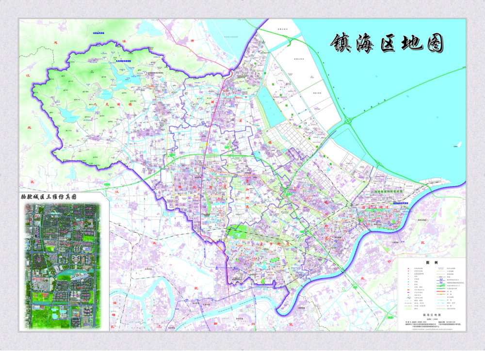 镇海有了新版地图