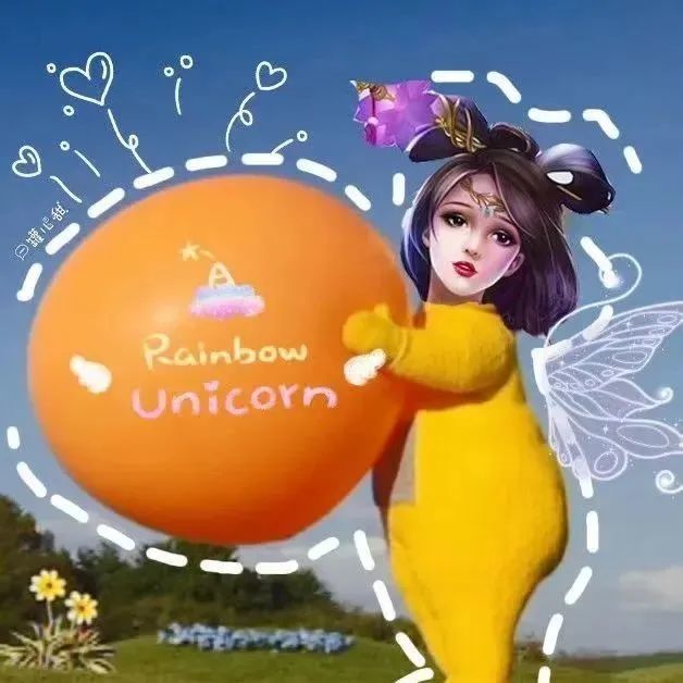 天线宝宝五黑头像,抖音爆款!