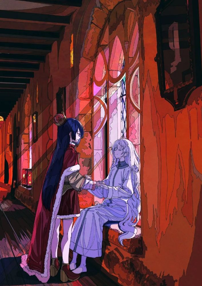 第205期:日本插画师焦茶的日式少女场景插画作品