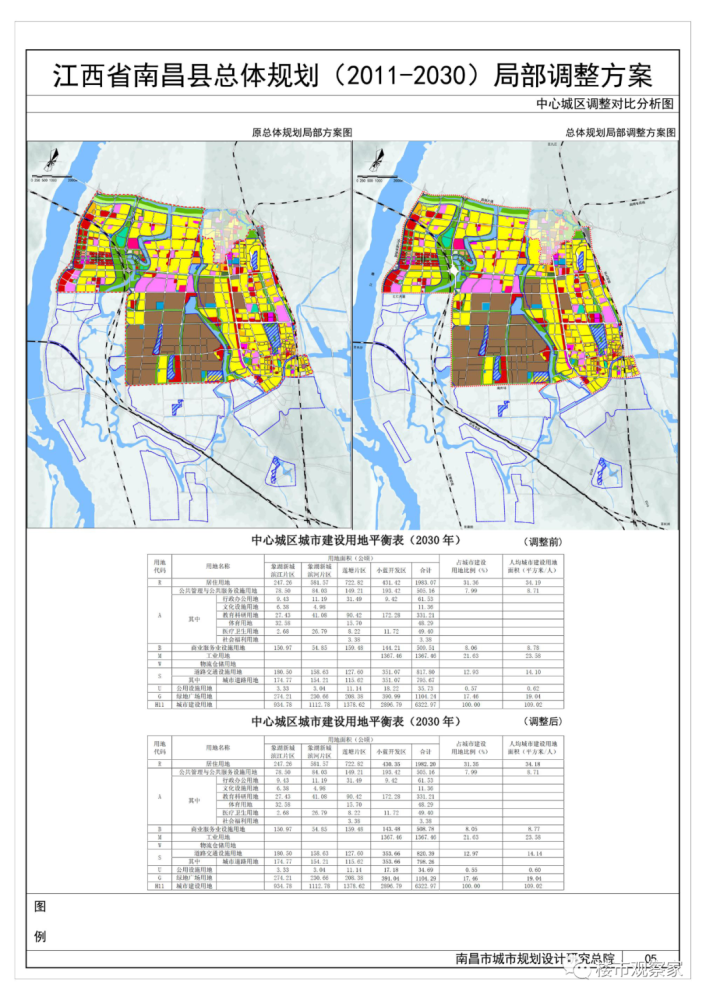南昌县整体规划局部调整公示,可在5月2日前提出意见,建议!