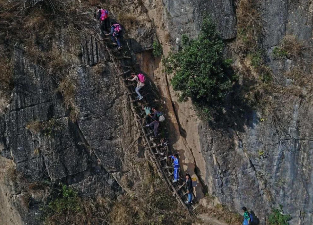 悬崖村,凉山,四川