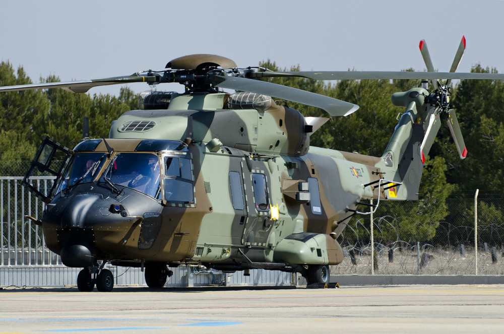 极尽工业之美的欧洲nh-90多用途军用直升机