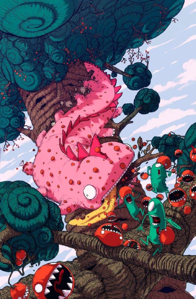 插画师,艺术,创意,奇幻世界,色彩