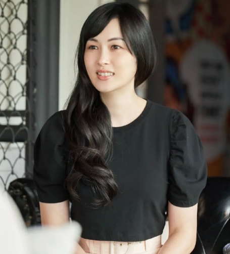 当林丽吟扎起长发后,这是什么神仙颜值